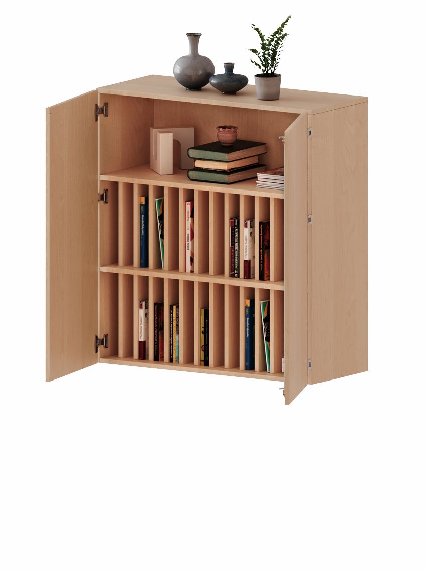 Aufsatzschrank für Klassenbücher 3 OH, 4 Dekore